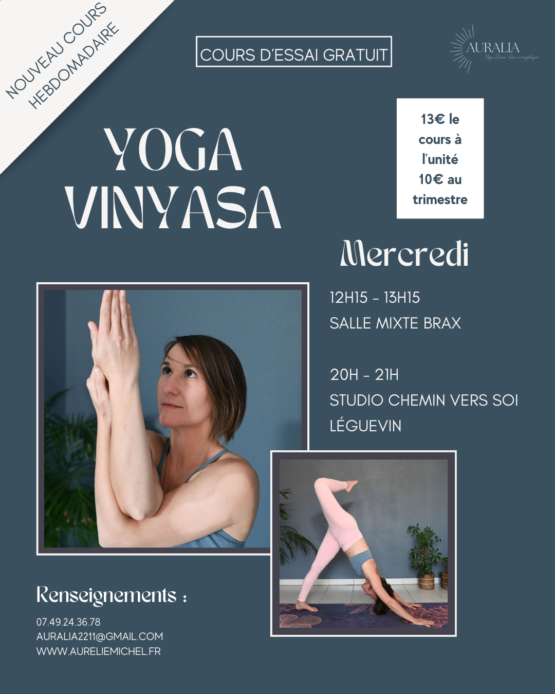 Cours de vinyasa yoga